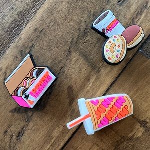 Dunkin’ Donuts Croc charms - set of three